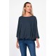 Bluza Dama, Eranthe, Baloon, Croi lejer, talie elastica bufanta V426