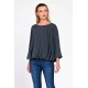 Bluza Dama, Eranthe, Baloon, Croi lejer, talie elastica bufanta V426