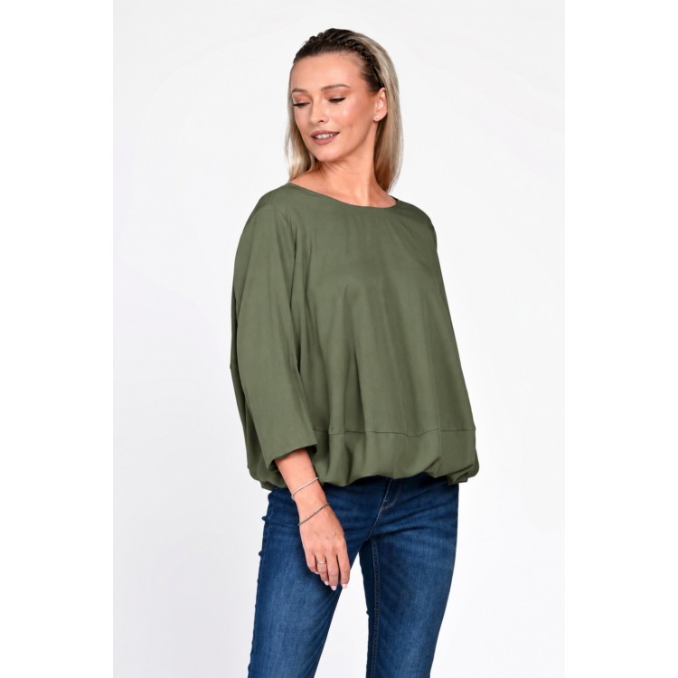 Bluza Dama, Eranthe, Baloon, Croi lejer, talie elastica bufanta V427