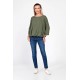 Bluza Dama, Eranthe, Baloon, Croi lejer, talie elastica bufanta V427
