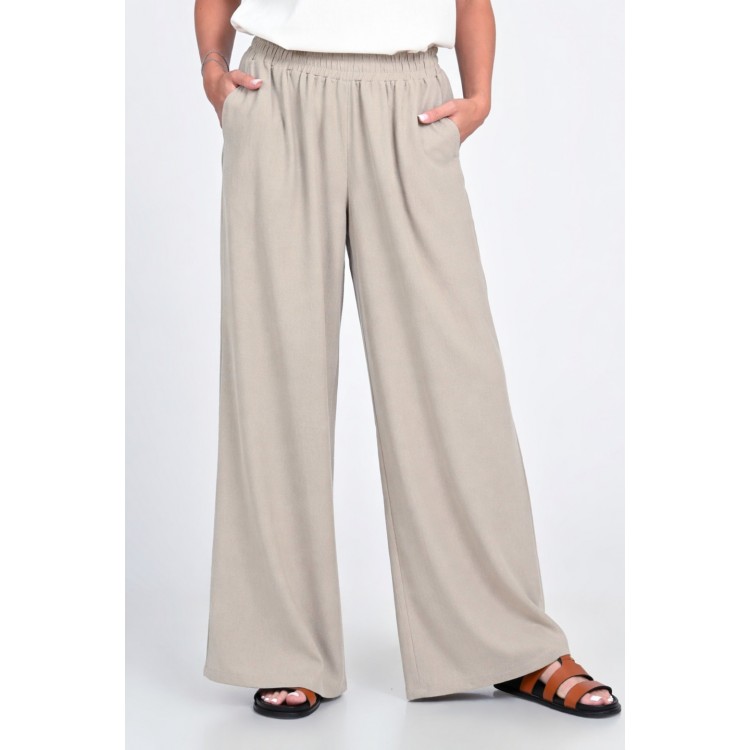 Pantaloni Dama, Eranthe, Wide Leg V384