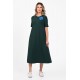 Rochie Dama, Eranthe, A-Line, cu Pictura Realizata Manual V395
