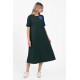 Rochie Dama, Eranthe, A-Line, cu Pictura Realizata Manual V395
