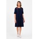 Rochie Dama, Eranthe, A-Line, cu Pictura Realizata Manual V396