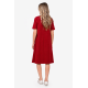 Rochie Dama, Eranthe, A-Line, cu Pictura Realizata Manual V397