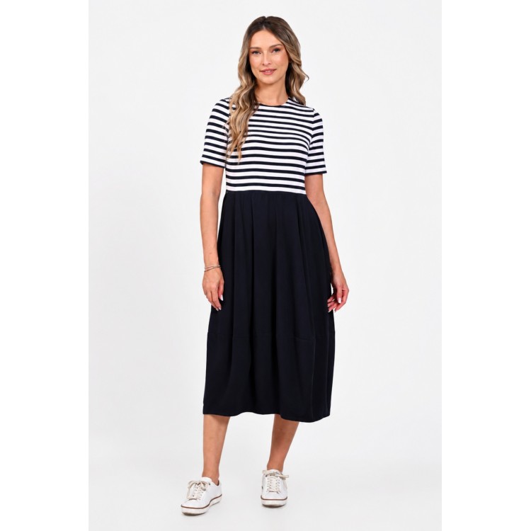 Rochie Dama, Eranthe, Baloon, tip Lalea cu dungi V391