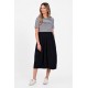 Rochie Dama, Eranthe, Baloon, tip Lalea cu dungi V391
