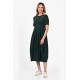 Rochie Dama, Eranthe, Baloon, tip Lalea, cu Pictura Realizata Manual V392