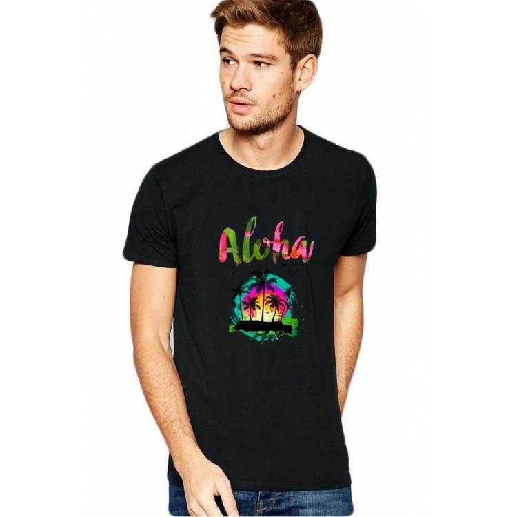 Tricou barbati negru - Exotic Tricou barbati negru - Exotic