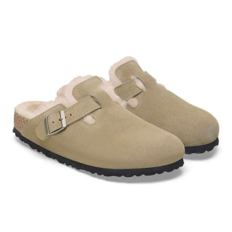 Papuci Unisex, Birkenstock, Boston 1028289