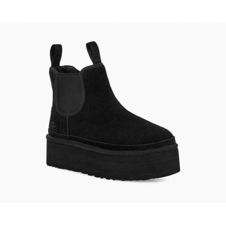 Ghete Dama, UGG, Neumel Platform Chelsea 1134526-BLK Ghete Dama, UGG, Neumel Platform Chelsea 1134526-BLK