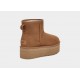 Ghete Dama, UGG, Classic Mini Platform 1134991-CHE