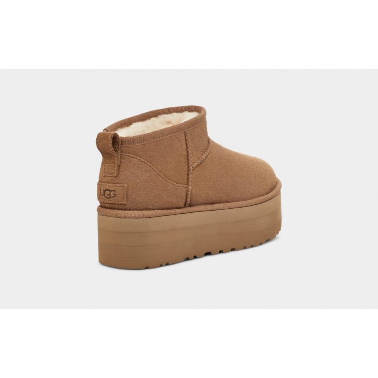 Ghete Dama, UGG, Classic Ultra Mini 1135092-CHE Ghete Dama, UGG, Classic Ultra Mini 1135092-CHE