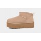 Ghete Dama, UGG, Classic Ultra Mini 1135092-SAN Ghete Dama, UGG, Classic Ultra Mini 1135092-SAN