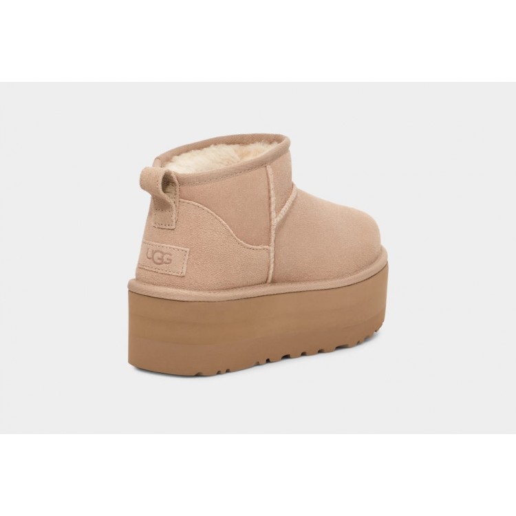 Ghete Dama, UGG, Classic Ultra Mini 1135092-SAN Ghete Dama, UGG, Classic Ultra Mini 1135092-SAN