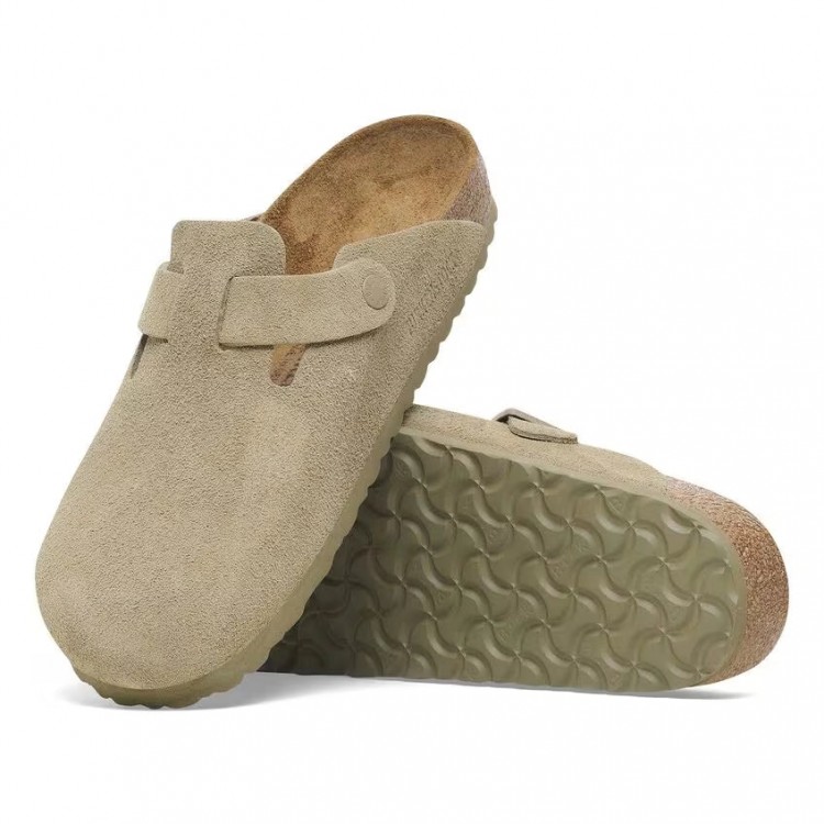 Papuci Unisex, Birkenstock, Boston 1025844
