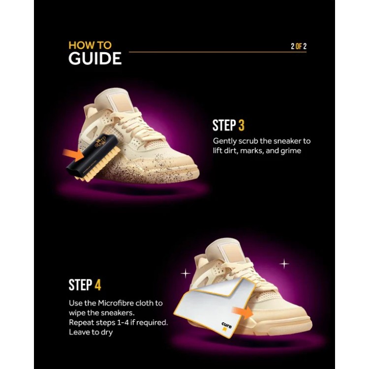 Solutie curatare incaltaminte, Crep Protect, Cure CP005