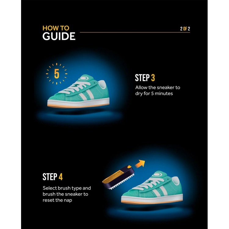 Solutie curatare incaltaminte, Crep, Suede Reviver CP042