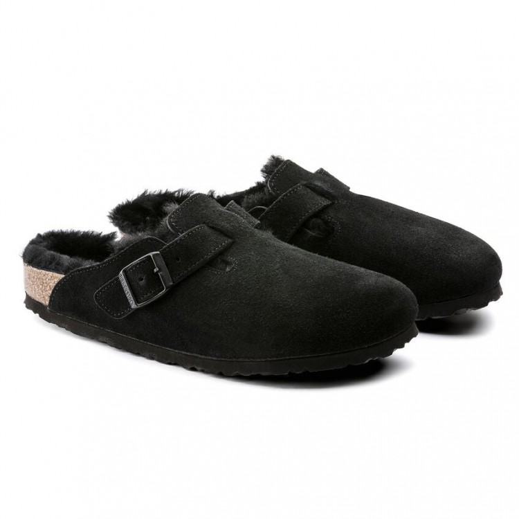 Papuci Unisex, Birkenstock, Boston 259881 Papuci Unisex, Birkenstock, Boston 259881