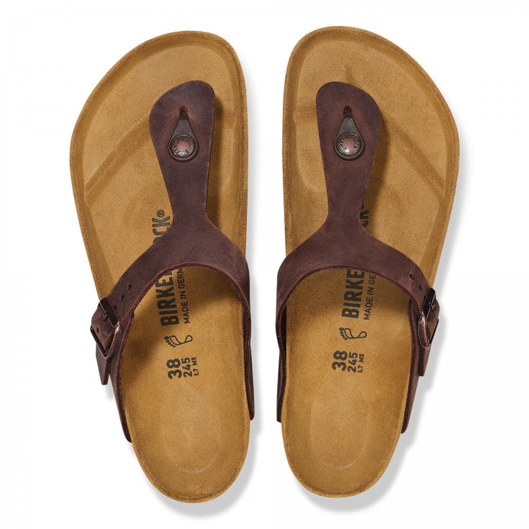 Papuci Unisex, Birkenstock, Gizeh Regular Fit 743831