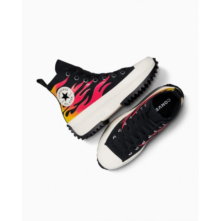 Tenisi Unisex, Converse, Run Star Hike Hi Flames A08766C Tenisi Unisex, Converse, Run Star Hike Hi Flames A08766C