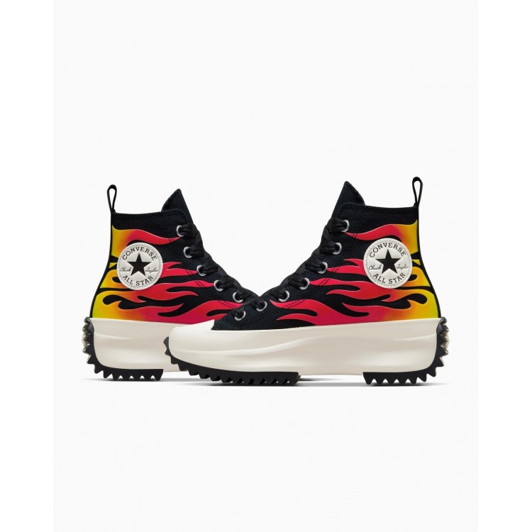 Tenisi Unisex, Converse, Run Star Hike Hi Flames A08766C Tenisi Unisex, Converse, Run Star Hike Hi Flames A08766C