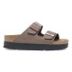 Papuci Dama, Birkenstock, Arizona PAP Flex Platform 1027417 Narrow Fit