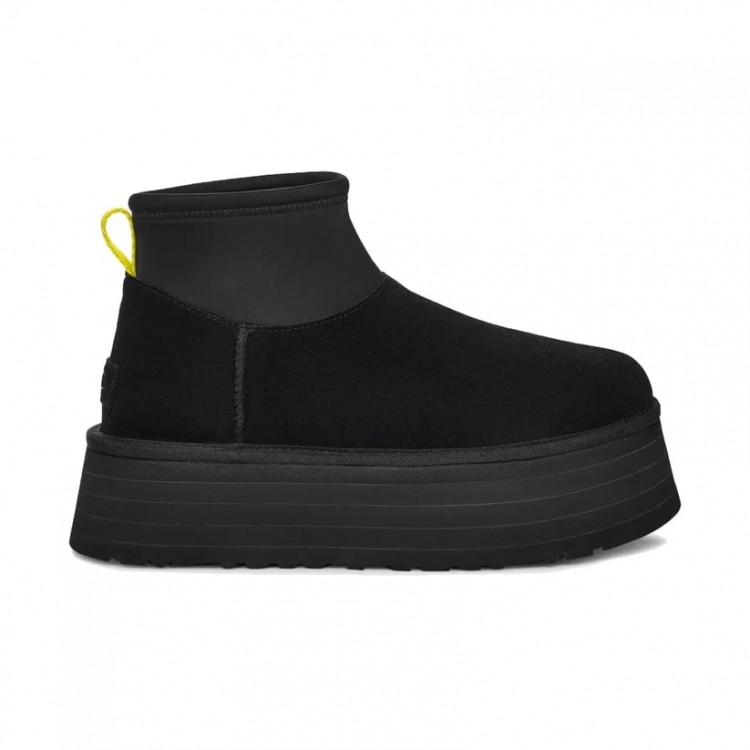 Ghete Dama, UGG, Classic Mini Dipper 1168170-BLK