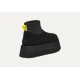 Ghete Dama, UGG, Classic Mini Dipper 1168170-BLK
