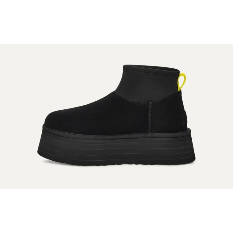 Ghete Dama, UGG, Classic Mini Dipper 1168170-BLK