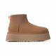 Ghete Dama, UGG, Classic Mini Dipper 1168170-CHE Ghete Dama, UGG, Classic Mini Dipper 1168170-CHE