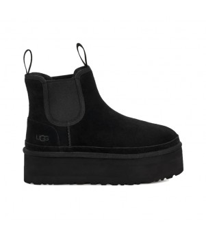Ghete Dama, UGG, Neumel Platform Chelsea 1134526-BLK