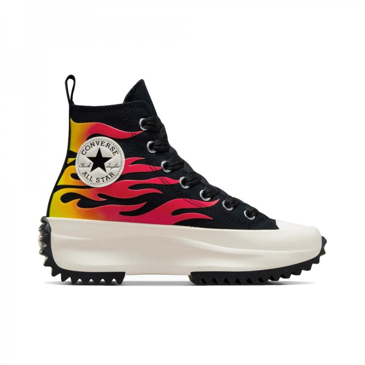 Tenisi Unisex, Converse, Run Star Hike Hi Flames A08766C Tenisi Unisex, Converse, Run Star Hike Hi Flames A08766C