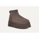 Ghete Dama, UGG, Classic Mini Dipper 1168170-THN