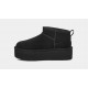 Ghete Dama, UGG, Classic Ultra Mini Platform 1135092-BLK
