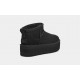 Ghete Dama, UGG, Classic Ultra Mini Platform 1135092-BLK