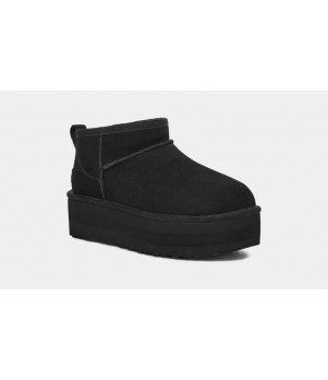 Ghete Dama, UGG, Classic Ultra Mini Platform 1135092-BLK