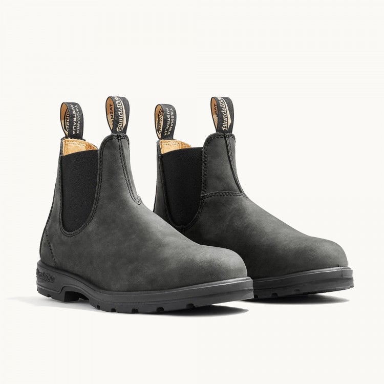 Ghete Unisex, Blundstone, 587 587-Rustic-Black
