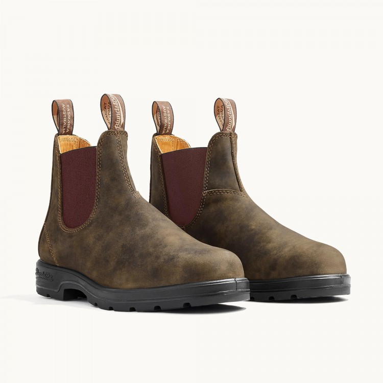 Ghete Unisex, Blundstone, 585 585-Rustic-Brown