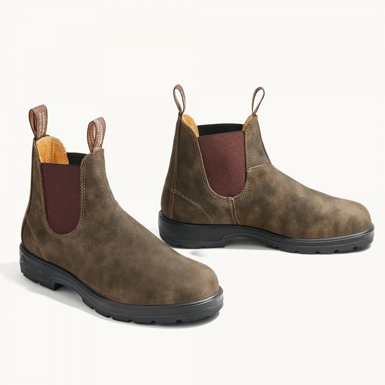 Ghete Unisex, Blundstone, 585 585-Rustic-Brown
