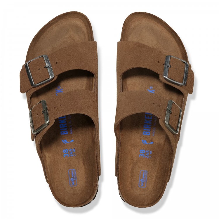 Papuci Unisex, Birkenstock, Arizona Soft Footbed 1030865 Narrow Fit