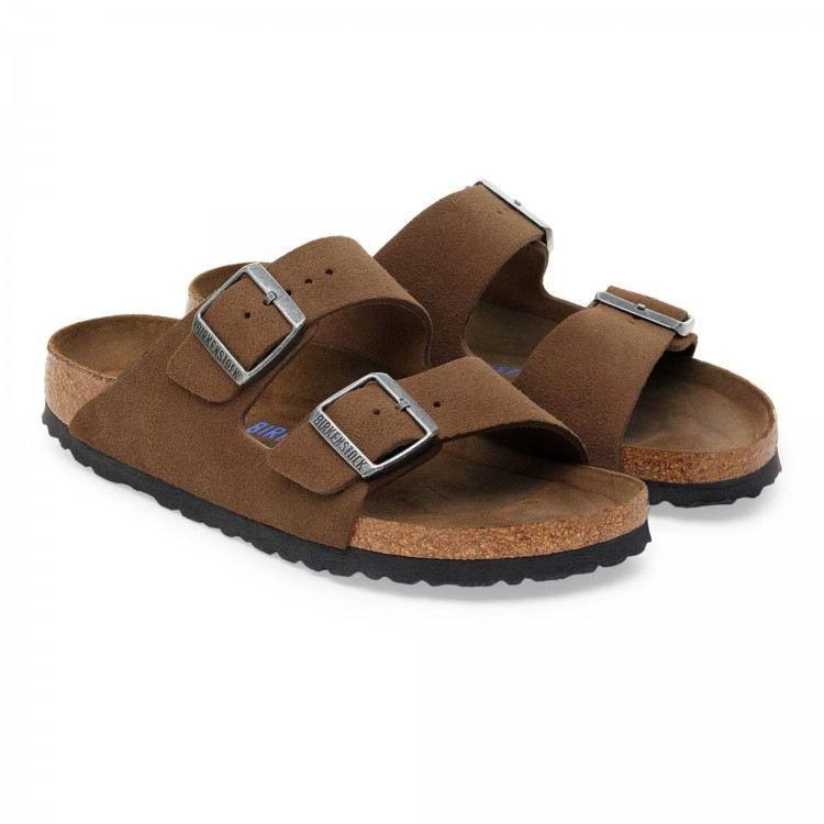 Papuci Unisex, Birkenstock, Arizona Soft Footbed 1030865 Narrow Fit