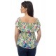 Bluza multicolora dama model floral Bluza multicolora dama model floral