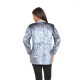 Bluza Dama catifea & funda satin Gri Bluza Dama catifea & funda satin Gri