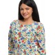 Rochie Dama cu Imprimeu Floral Multicolor Rochie Dama cu Imprimeu Floral Multicolor