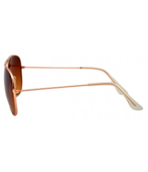 Ochelari de soare Aviator culoare Maro - Gold