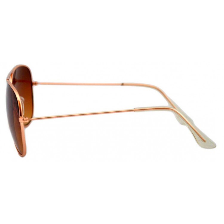 Ochelari de soare Aviator culoare Maro - Gold