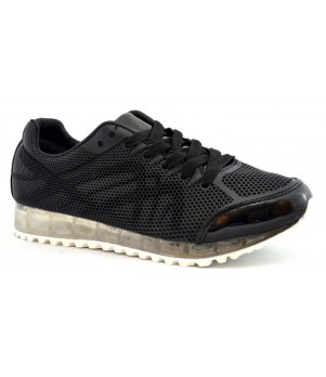 Pantofi Negri Sport Perforati