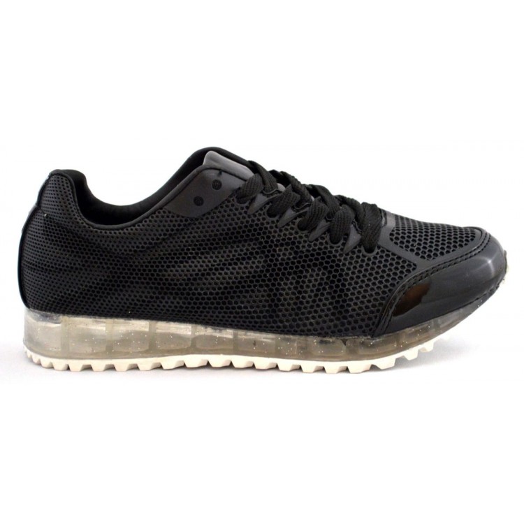 Pantofi Negri Sport Perforati