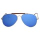 Ochelari de soare Aviator Outdoorsman Albastru - Auriu